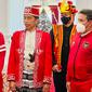 Lebih lanjut, Jokowi memuji permainan Timnas Indonesia U-16 pada partai final Piala AFF U-16 2022 melawan Vietnam, di Stadion Maguwoharjo, Sleman, DIY, Jumat (13/8/2022). (Biro Pers Sekretariat Presiden)