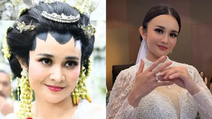 Michelle Ziudith Berperan sebagai Pengantin. [@michelleziu]