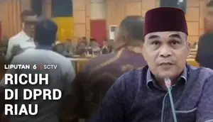 Rapat Anggaran di DPRD Riau Berujung Ricuh, Puluhan Orang Baku Hantam