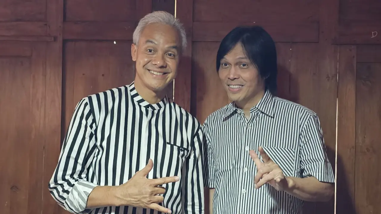 Bakal Capres PDI Perjuangan Ganjar Pranowo (kiri) dan Once Mekel (Istimewa)