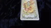 Tarot hari ini bicara tentang tanggung jawab (Liputan6.com/Elisabet Kusumodewi)