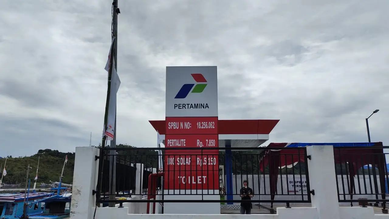 SPBN di Pantai Carocok, Pesisir Selatan. 9Liputan6.com/ Humas Pemprov Sumbar)