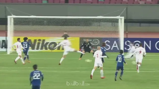 VIDEO: Highlights Piala Asia U-23, Jepang Vs Palestina 1-0