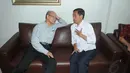Dalam pertemuannya Buya Syafii beberapa kali memuji Jokowi sebagai sosok yang sederhana, bebas pencitraan, dan selalu tampil apa adanya. (Liputan6.com/Herman Zakharia) 