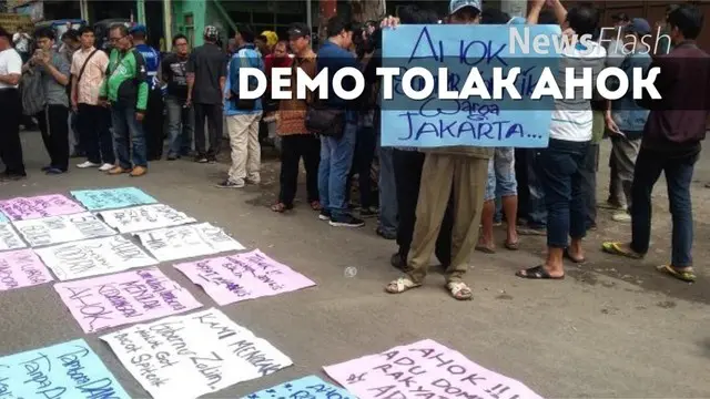 Aksi penolakan Ahok kembali terjadi saat Gubernur DKI Jakarta Basuki Tjahaja Purnama atau Ahok meresmikan pasar Kampung Duri, Tambora, Jakarta Barat.