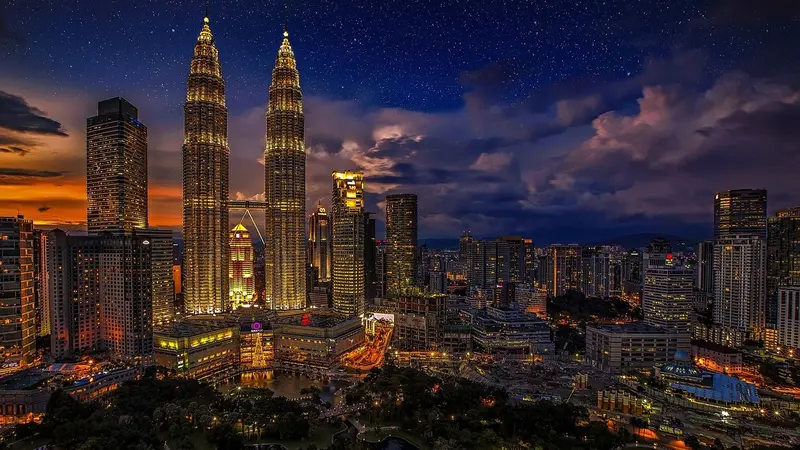 Ilustrasi Kuala Lumpur, ibu kota Malaysia.