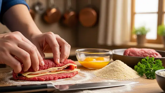 Resep Beef Cordon Bleu