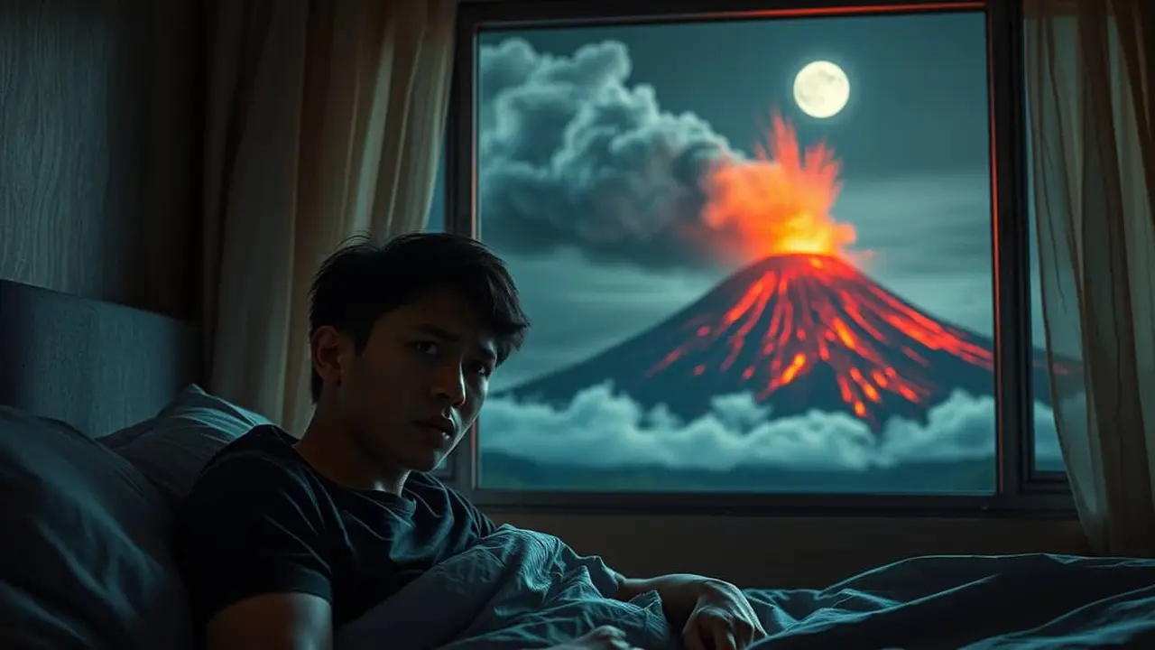 arti mimpi gunung meletus menurut primbon