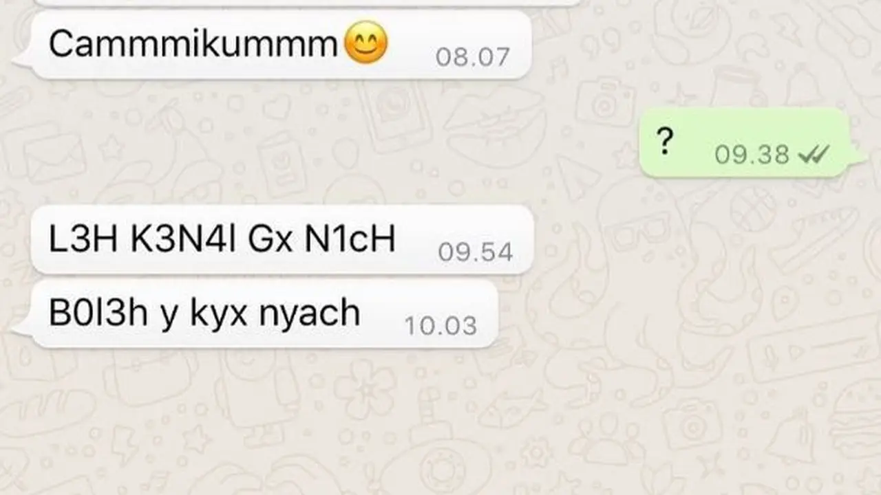 Chat Lucu Pakai Bahasa Gaul Ini Bikin Mikir Keras
