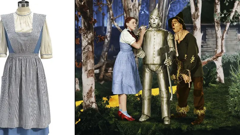 Judy Garland Prototype Dress for Wizard of Oz 0914