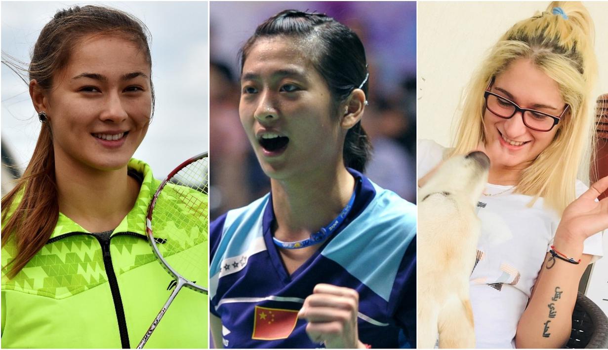 Kecantikan pebulutangkis dunia menjadi daya tarik olahraga bulu tepok ini. Kecantikan terpampar di setiap pertandingan yang mereka lakoni. (Kolase foto-foto APF)