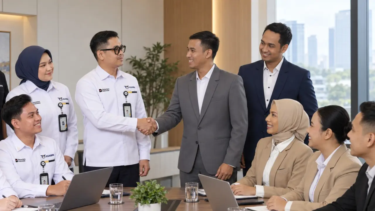 Asabri dan Kementerian Keuangan Integrasikan Layanan Pembayaran Pensiun Pertama