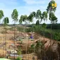 Pembangunan infrastruktur dasar pendukung Ibu Kota Negara (IKN) Nusantara, Kalimantan Timur. (Dok. Kementerian PUPR)