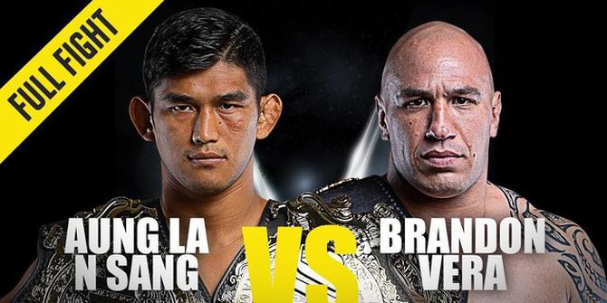 VIDEO: Highlights Pertarungan Aung La Vs Brandon Vera dalam One Championship Century, Tokyo