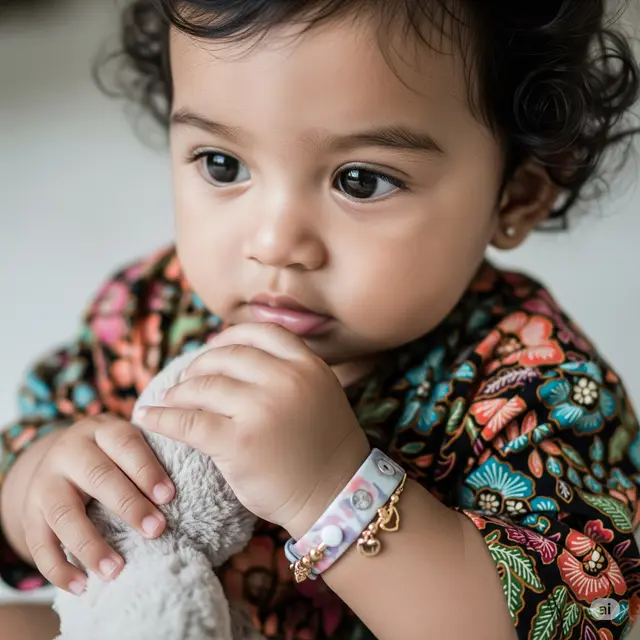 Model Gelang Bayi Perempuan 14 Bulan. Foto: Gemini