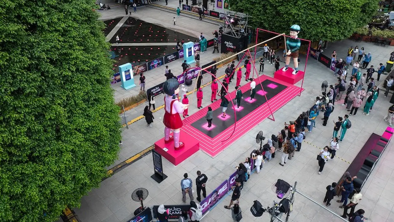 The Jump Rope Challenge di Jakarta. (dok. Netflix)