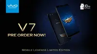 Vivo Smartphone bersama Moonton meluncurkan edisi eksklusif Vivo V7 Mobile Legends Limited Edition