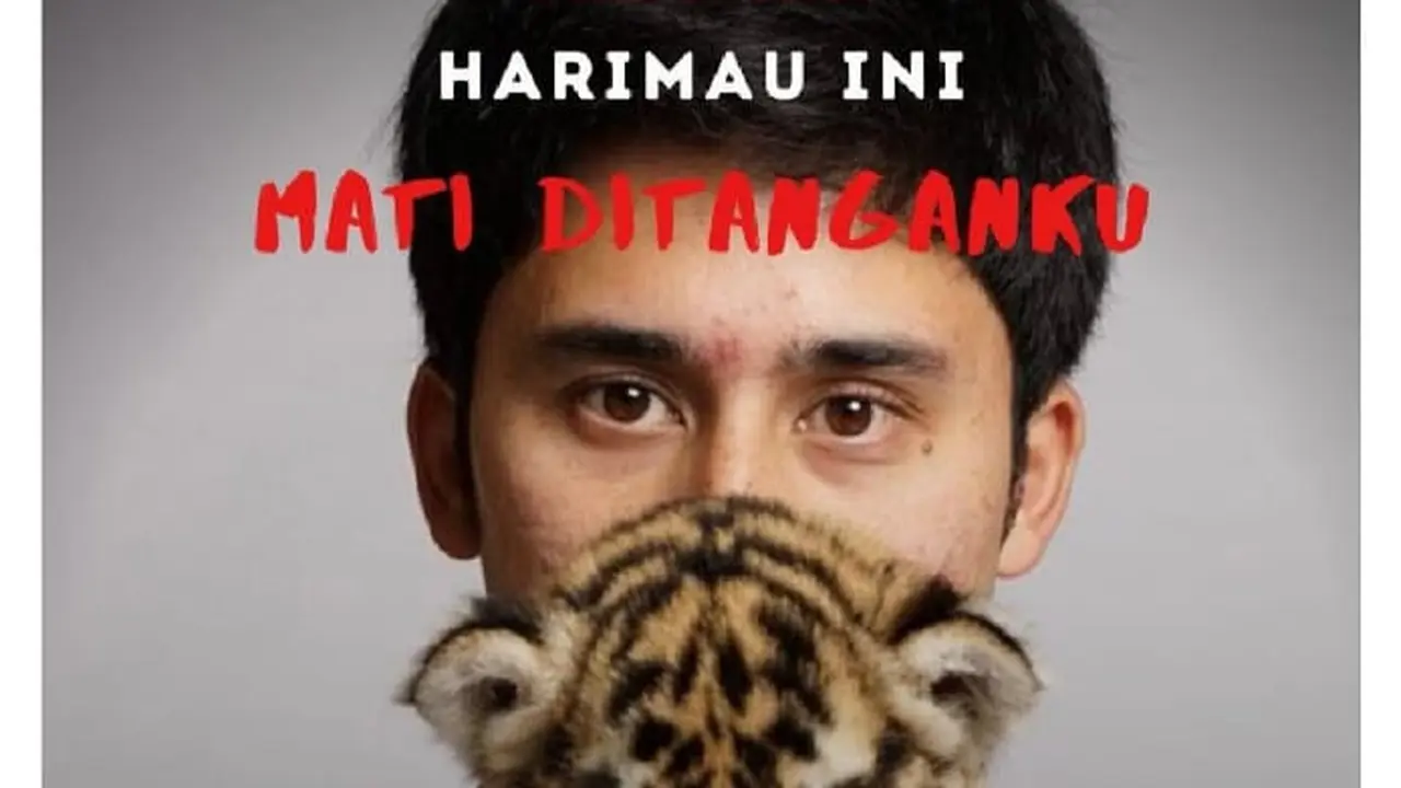 Unggahan soal Alshad Ahmad dan anak harimau yang tewas. (Foto: Dok. Twitter Indonesia)