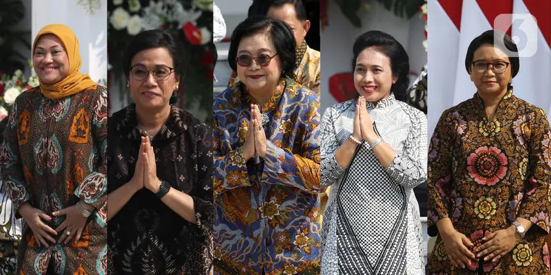 5 Menteri Perempuan di Kabinet Indonesia Maju