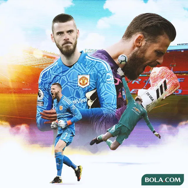 Manchester United - Ilustrasi David de Gea