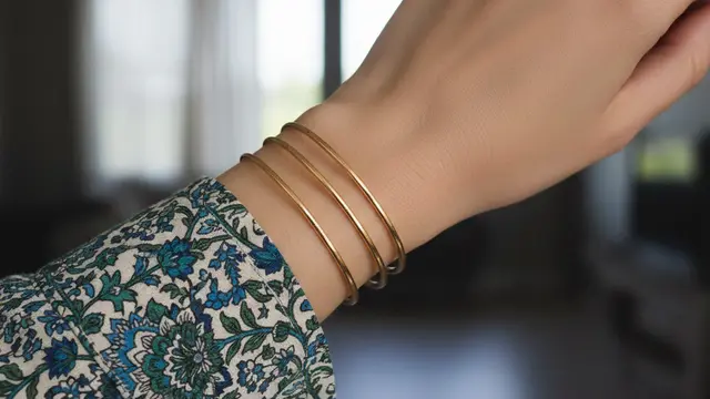 Gelang Bangle Minimalis (Gemini AI)