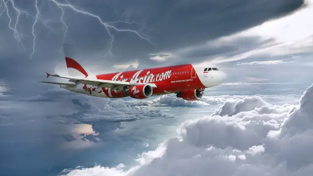 Ilustrasi Pesawat AirAsia