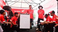 PT Astra Honda Motor (AHM) melanjutkan pembinaan 16 pembalap muda dalam pemusatan pelatihan balap Astra Honda Racing School (AHRS) di Boyolali, Jawa Tengah pada 28-30 Oktober 2022. (Astra Honda)