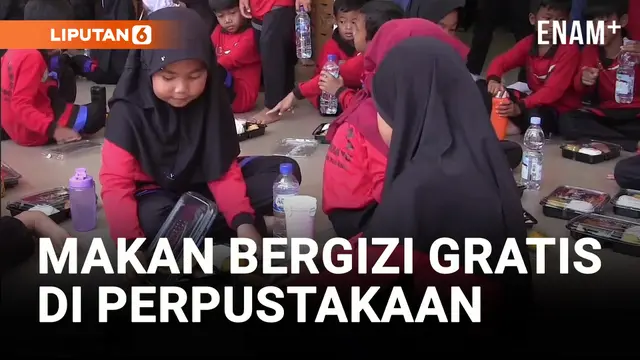 VIDEO: Tingkatkan Minat Baca, MBG Digelar di Perpustakaan Daerah