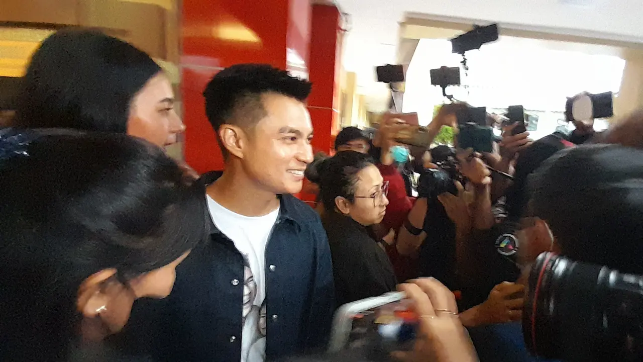 Baim Wong dan Paula Verhoeven Usai Menjalani Pemeriksaan Terkair Prank KDRT.