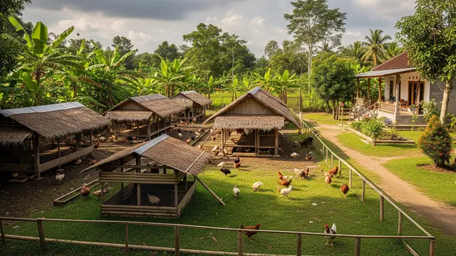 Ilustrasi Ternak Ayam Kampung Unggul Balitbangtan/Gemini AI
