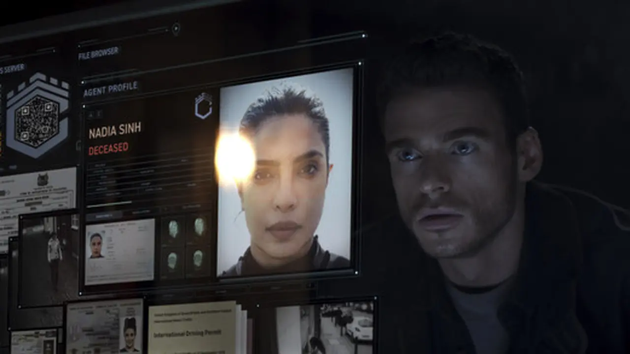 Richard Madden dan Priyanka Chopra Jonas dalam film Citadel. (Foto: Prime Video)