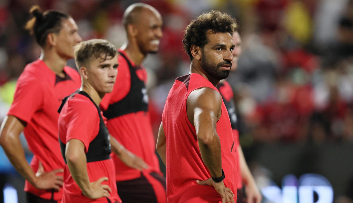 Pertandingan persahabatan ini diprediksi akan berlangsung sengit karena mempertemukan dua raksasa Premier League yang punya sejarah panjang serta rivalitas yang panas di Liga Inggris. (AFP/Jack Taylor)