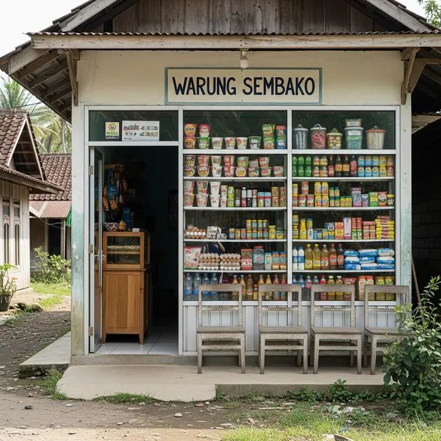Desain Warung Sembako Sederhana Tapi Menarik