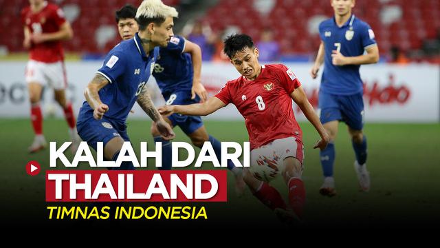 Thumbnail cover video Highlights Leg 1 Final Piala AFF 2020, Timnas Indonesia Vs Thailand (Foto: AP/Suhaimi Abdullah).