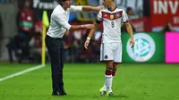 OPTIMISTIS - Mesut Ozil optimistis membawa Timnas Jerman mengalahkan Skotlandia. (ESPN)