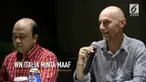 Seorang warga negara Italia meminta maaf atas tindakannya mengusir anggota DPRD Sumbar di sebuah tempat wisata.