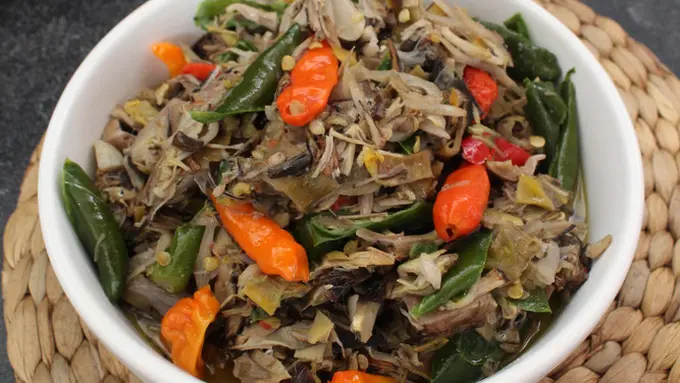 tumis jantung pisang