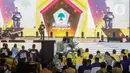 Jokowi juga meminta semua peserta berlapang dada apabila nantinya kalah dalam Pemilu 2024. (Liputan6.com/Angga Yuniar)