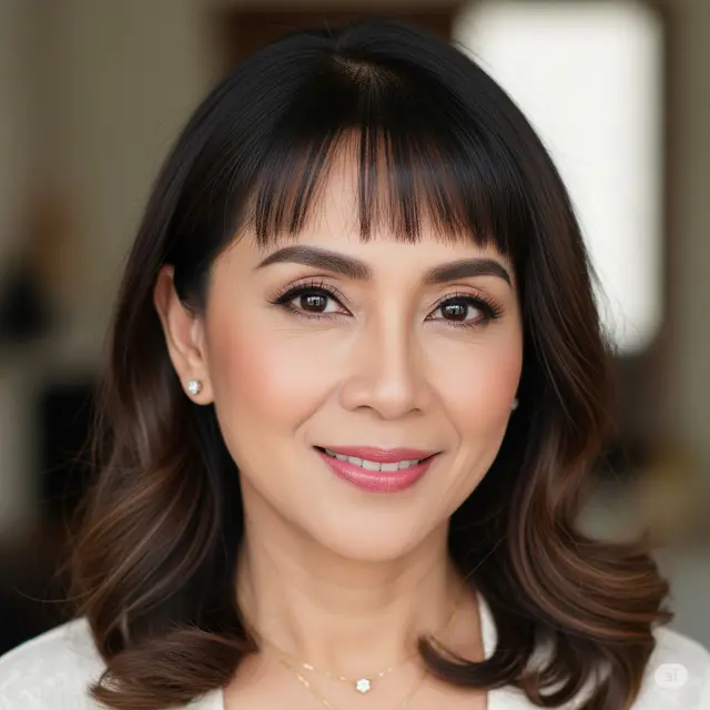Model Rambut Ibu-ibu 2025 (Foto: Gemini AI)