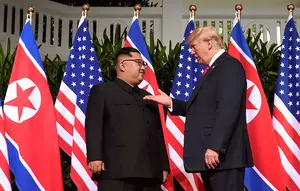 Trump Kurangi Skala Latihan Militer AS-Korsel, Singgung Korut dan Iran
