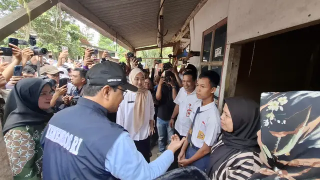 Sekolah Rakyat di Lampung ditargetkan 1000 calon siswa oleh Menteri Sosial, Saifullah Yusuf. Foto : (Liputan6.com/Ardi).
