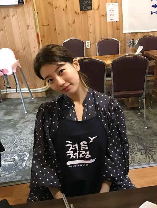 Ia menyumbang sekitar Rp 259 juta untuk membantu para janda. Kabar ini pun dibenarkan oleh agensi dari Suzy, JYP Entertainment. (Foto: instagram.com/skuukzky)
