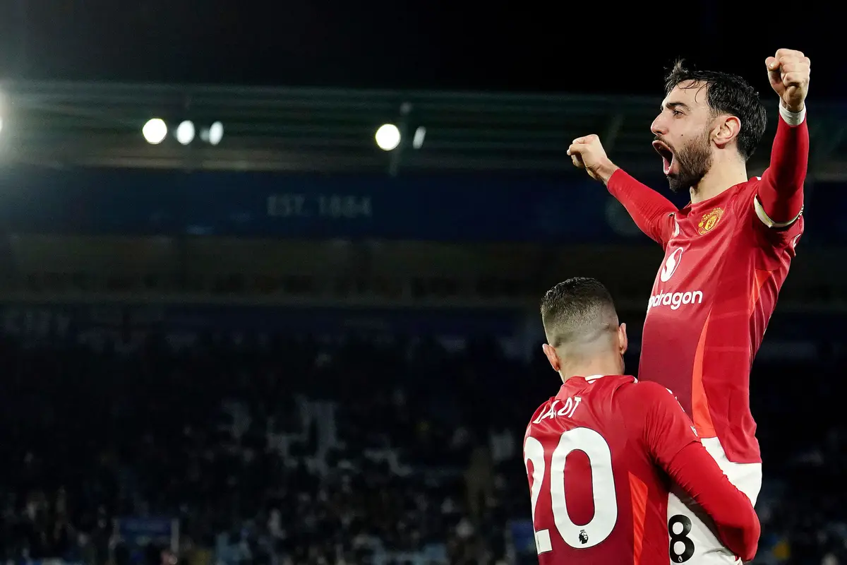 Foto: Setan Merah Ngamuk, Penampilan Bruno Fernandes Bikin Fans MU Semringah