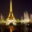 Menara besi yang menjadi ikon kota Paris, hingga ikon negara Perancis. Menara ini dibangun di tepi Sungai Seine, Paris.