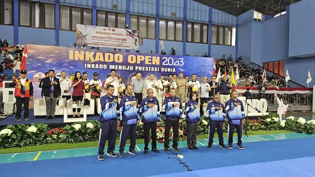 Pembukaan  Turnamen Karate Inkado Open 2023