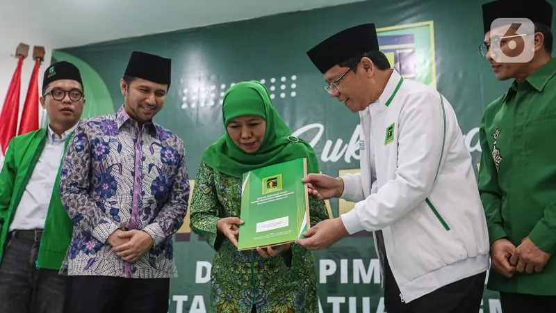 Pasangan Khofifah-Emil Dardak Banjir Dukungan Partai Politik di Pilgub Jatim