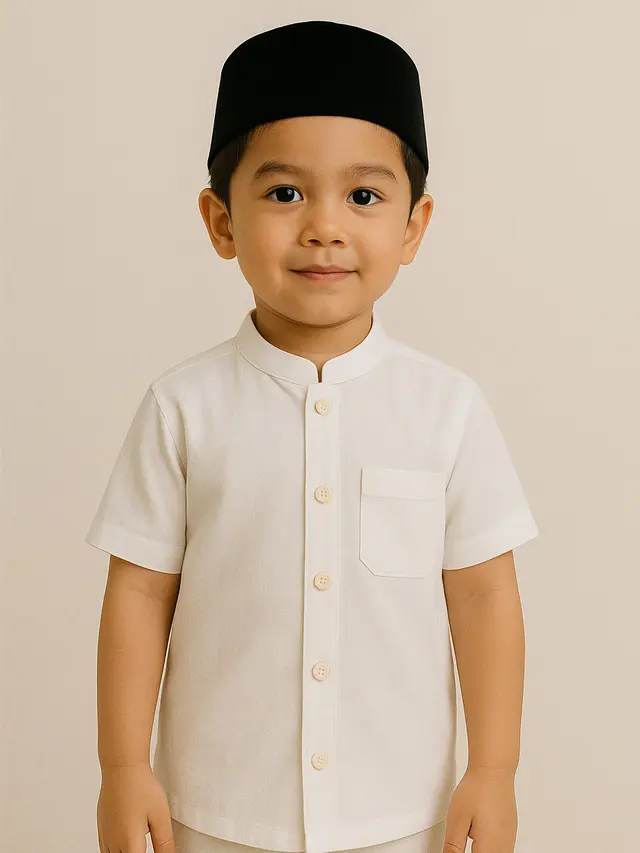 Baju Koko untuk Anak (foto by ChatGPT)