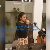 Netizen merinding saat mendengar suara Allea Ananta,  anak dari Ariel NOAH.