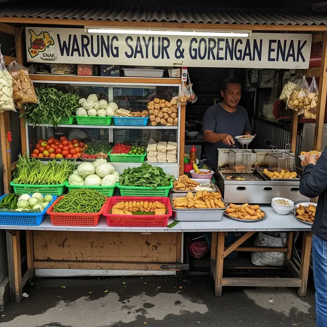 9 Model Warung Kecil dengan Kombinasi 2 Usaha, Inspirasi Jualan Serba Praktis