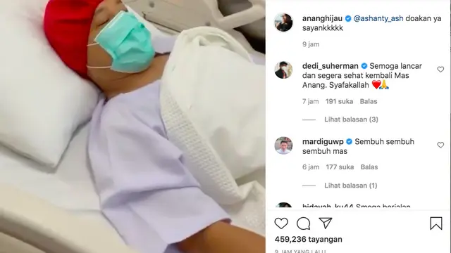 Anang Hermansyah Dilarikan Ke Rumah Sakit